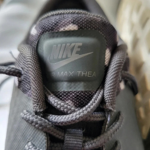 Nike Air Max Thea Black/Gray Leopard Running Walking Sneakers, Women Size 11.5 - Picture 11 of 13